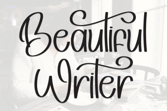 Beautiful Writer: A Neat Display Font for Handmade Brands