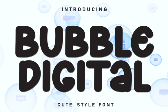 Bubble Digital: A Versatile Display Font for Dynamic Campaigns