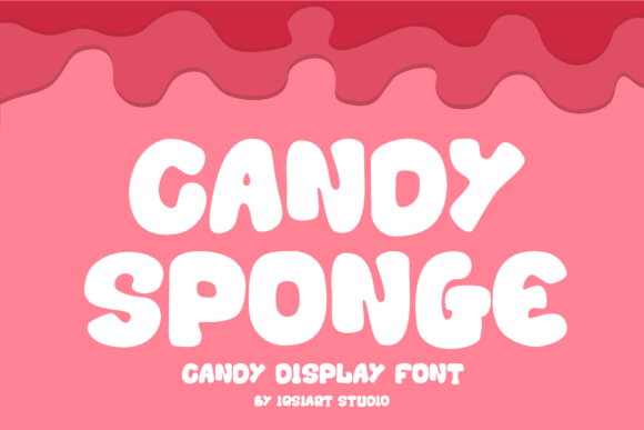 Candy Sponge: A Playful Display Font for Editorial Design