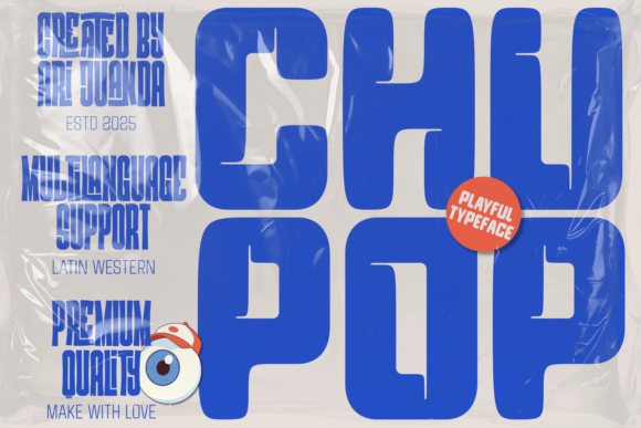 Chupop: A Playful Font That Elevates Your Digital Brand
