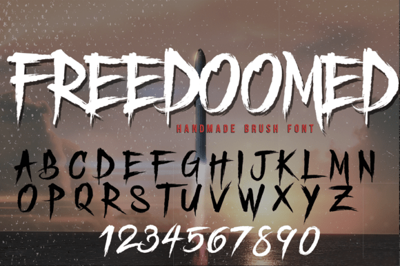 Freedoomed: A Display Font That Brings Headlines to Life