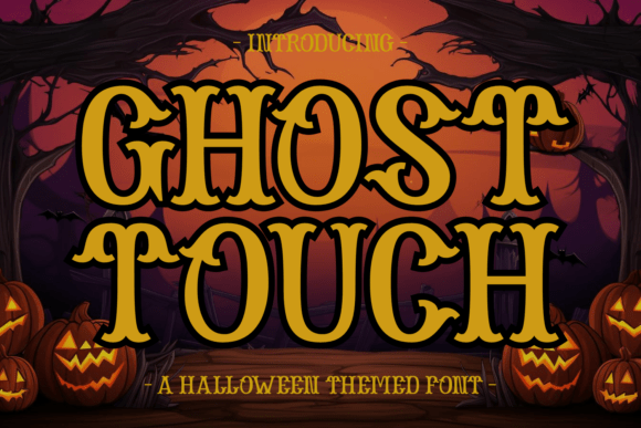 Ghost Touch: A Display Font with Editorial Spirit