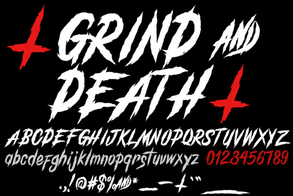 Grind and Death: A Web Designer’s Review of This Rugged Display Font
