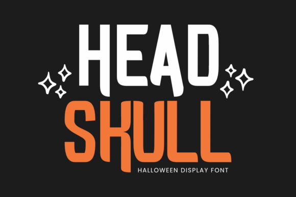 Headskull Regular: A Bold Display Typeface for Editorial Design