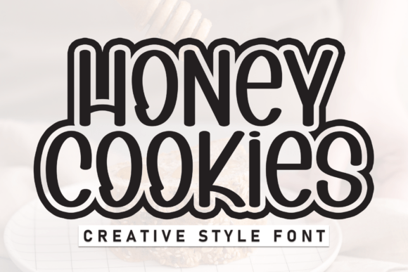 Honey Cookies Font: A Handwritten Display Typeface for Handmade Brands