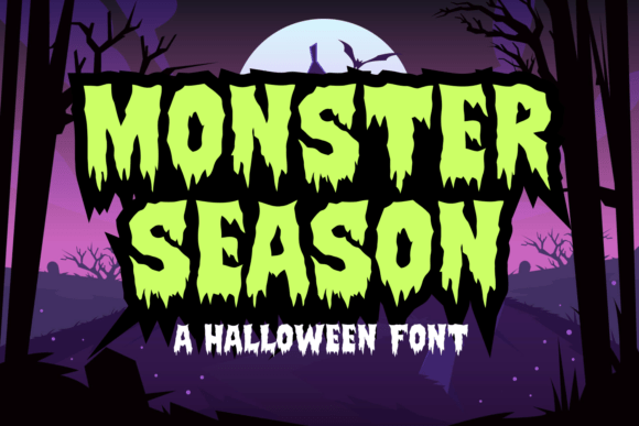 Monster Season Font Brings Whimsical Charm to Handmade Products