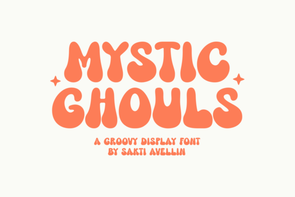 Mystic Ghouls: A Whimsical Display Font for Editorial Projects