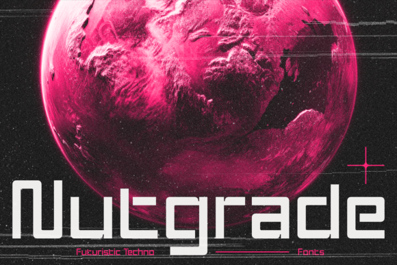 Nutgrade: A Display Font That Brings Cyber Edge to Web Design