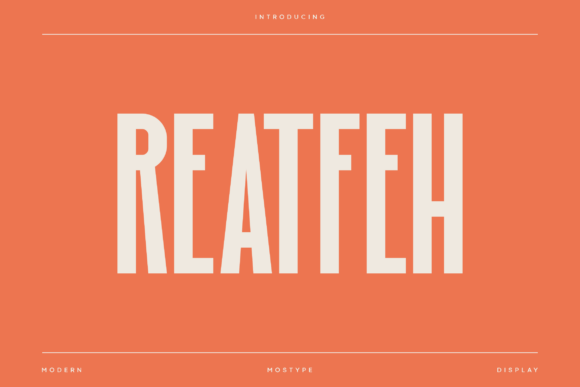 Reatfeh: A Condensed Sans-Serif Font for Clearer Campaigns