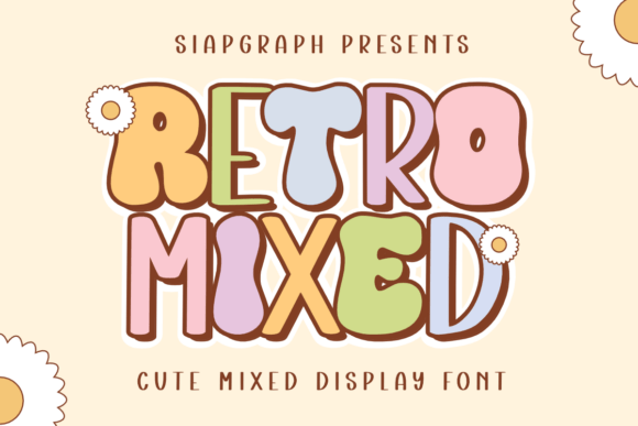 Retro Mixed: A Playful Display Font for Marketers