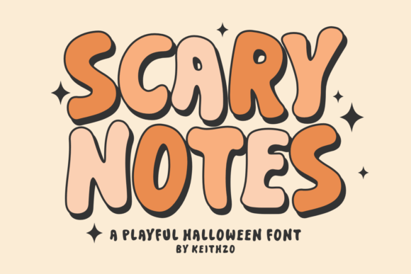 Scary Notes: A Font That Adds Elegance to the Eerie