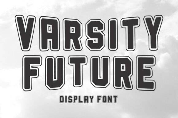 Varsity Future: A Bold Display Font for Winter Branding